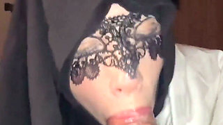 Hotel Maid Woke Me up & Gave Sloppy Under Blanket Blowjob