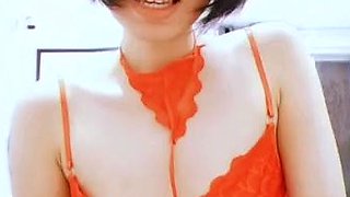 POV close up asian gf blowjob