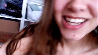 Camgirl With Puffy Nipples Has A Messy Ending