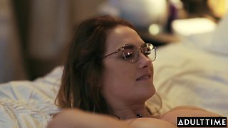 Naturally Shaped Lesbians Lena Paul and Siri Dahl Get Shocked by Pussy Creampies!