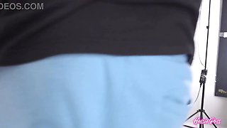 BTS: Braylin Bailey Offers Her Tight Pussy to Damion Dayski’s Cock!