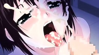 Horny romance anime video with uncensored big tits scenes