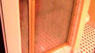 Cute amateur brunette naughty in solo jerking show on camera