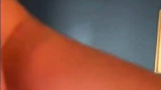 Sexy Blonde Babe With Big Boobs Strips Bra