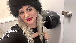 Public Toilet Peeing