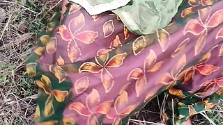 Desi Indian Bhabhi Fucked Outdoors