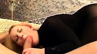 Ambitious blonde young girlfriend Trixi enjoys sex action