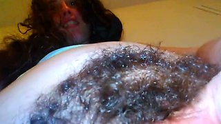 Wet Hairy Pussy - German Amateur Solo Webcam Orgasm