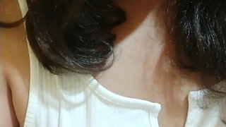 Extremely Horny with Her Pussy Dripping Milk