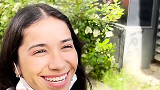 Colombian Girl In The Street