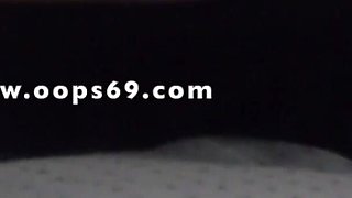 Unknown man lift woman's skirt in metro subway & rubbing his big dick on her ass