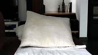 Stacked brunette goes solo toys and masturbation
