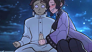 Distracting Him For The Blowjob of His Life - TOP Animation