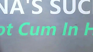 Marianna's Suck & Fuck - Taking Hot Cum in Her Mouth.