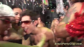 brazilian wild party anal orgy
