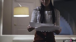 Hot Latina Teen Alina Lopez Fucks Dad in Taboo Babysitter Scene