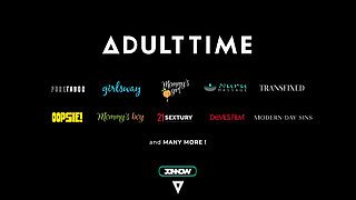 21 SEXTURY - Blonde Angelika Grays Seduce with Feet to Toe Cum