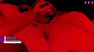Intense 3D animation featuring brutal blowjob and rough hentai action