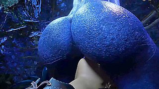 Car Toon, Anime Hentai And Hentai Anime In A Beautiful, Atmospheric Forest, The Knight Fucks The Draenei Girl Hard