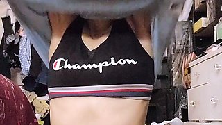 Small titted babe Monica Sweet in