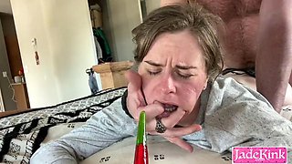 Innocent submissive girlfriend missused - Amateur homemade sex