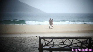 Public Beach Fuck -- Vow Renewals and Cum on My Face