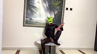 Magnificent Diminutive Ebony Nubile Takes XXL Monster Chisel Fuck stick In her Lil Humid Poon