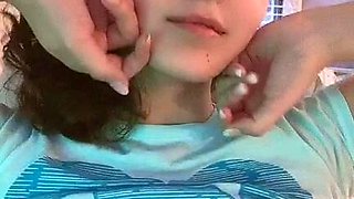 Masturbation close up Tamara big clit