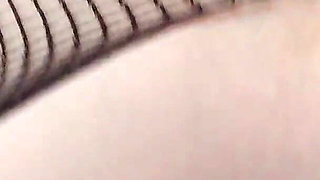 Pantyhose Oral in Bedroom