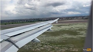 Public Cock Flashing In Airplane - I Brought Stranger To Cum In Two Minutes