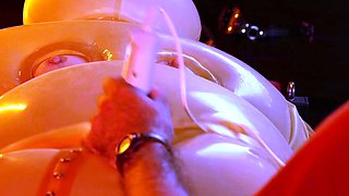 Amateur fetish big booty bitch riding with her bum