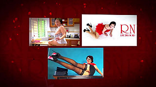 Sex with the charming Regina Noir. A Compilation of close-ups. 4