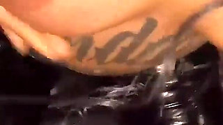 Tattooed MILF Hitchhiker Deepthroats Stranger and Takes Raw Anal