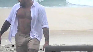 Public Beach Fuck -- Vow Renewals and Cum on My Face