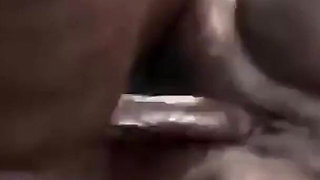 Clit Sucked,widely Stretched and Pounded on Sofa