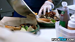 Rough Daddy Archer Fucks Ali Jay