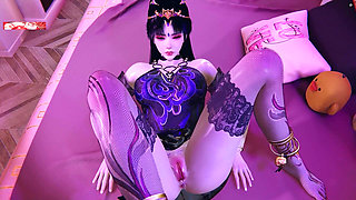 VR Goddess: Curves of Temptation - 3D Animation Hentai