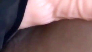 My Wife on the Beach with Her Huge Dildo Is Recorded by Her Best Friend's Son