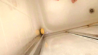 Orgasm While Showering and Shaving