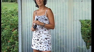 German Mature Lady Likes to Play with Her Toy