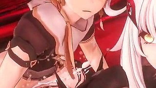 Genshin Impact - Ronova and Anastasya Passionate Sex - 3D Hentai Animations