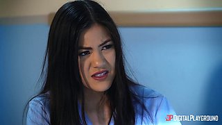 Kendra Spade's Sizzling Office Seduction Drips with Untamed Lust