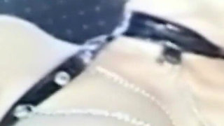 Watch This French Domina Play with Her Pussy in Latex