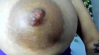 Beautiful brunette with big boobs jerk off instrucions