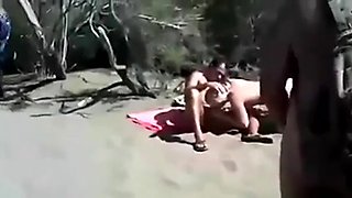 Cuckold Wife At A Beach With Many Onlookers