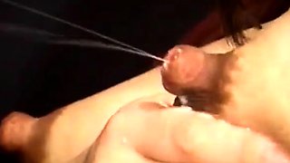 Asian lactation swollen tits  big nipples  stream of milk