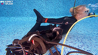 Hogtied & Breathless: Underwater Scuba Tease