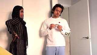 Huge Boobs Real Desi Maid in Salwar Suit Fucked Hard by her