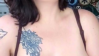 Boob play and asmr (I love you, I'm glad you're home)