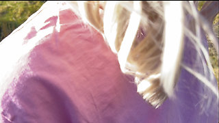 Caught Stroking in Public... She Helped Me Finish